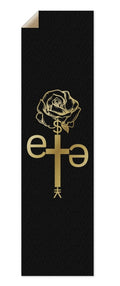 ete. “Golden Rose Uplift” black griptape .ete
