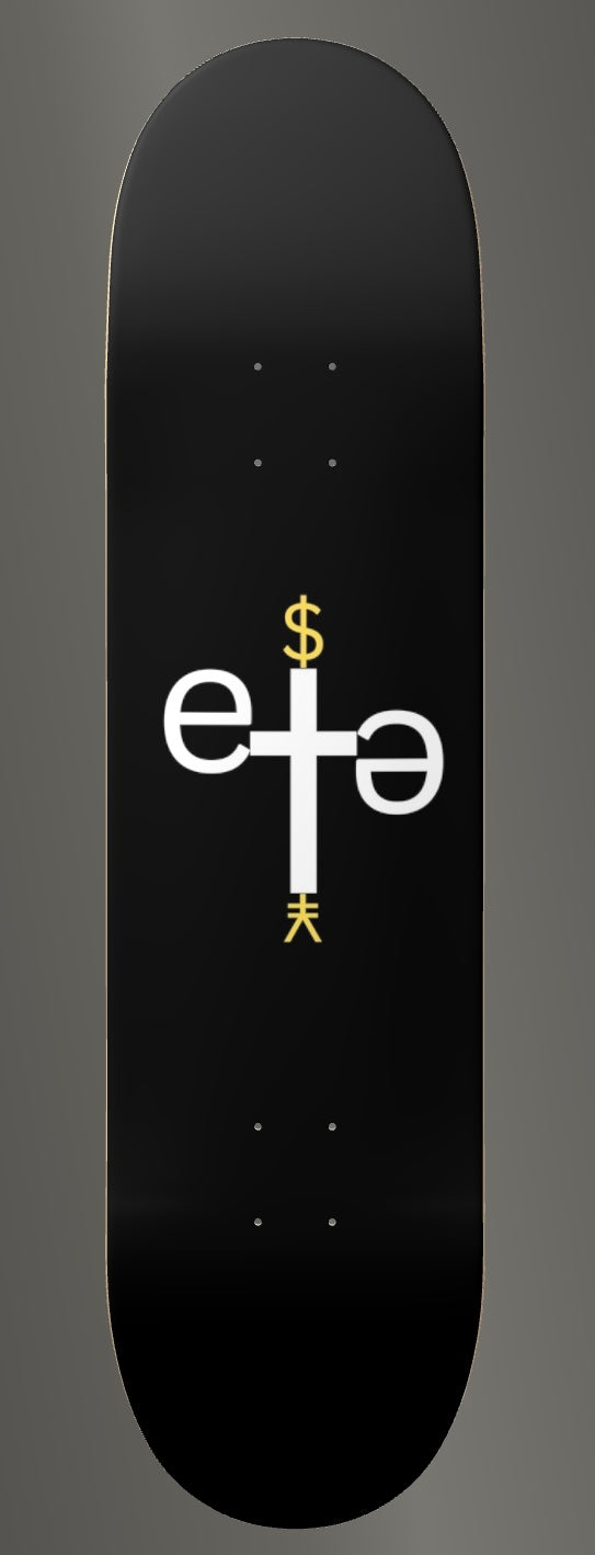 ete. “Team Logo” skateboard .ete