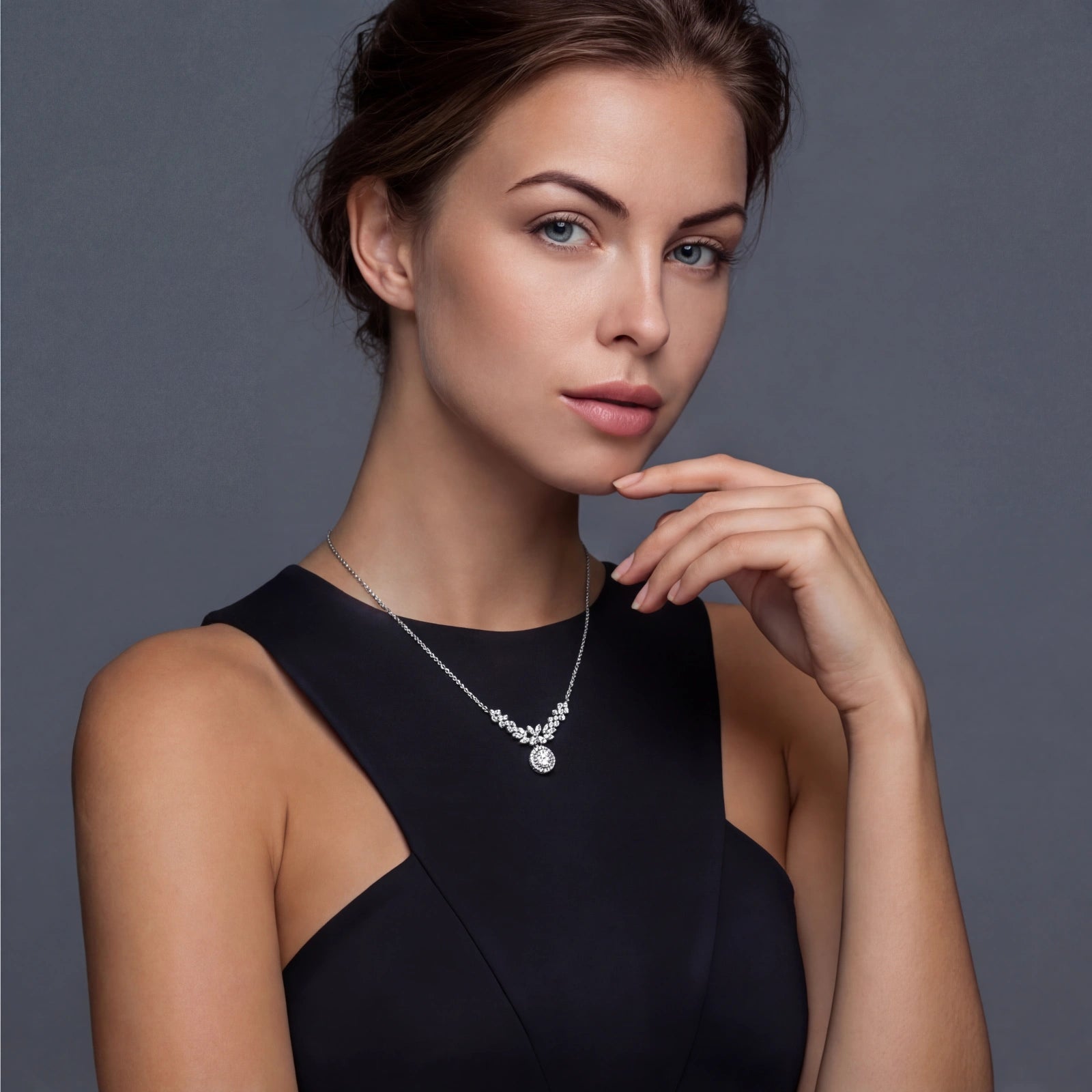 ete. Celestial Wings Statement Necklace .ete