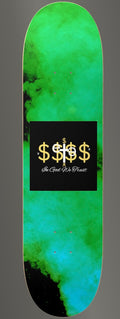 ete. “Green Smoke” skateboard .ete